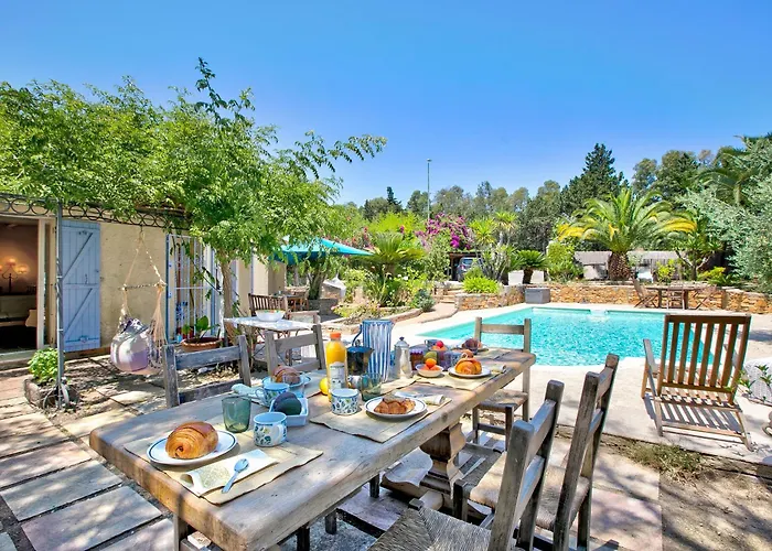 Daire Maison De Clydia Private Pool And Garden